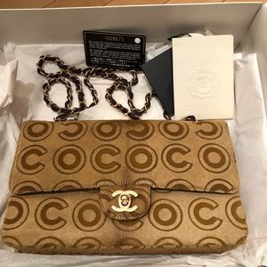 Pony hair Chanel classic flap